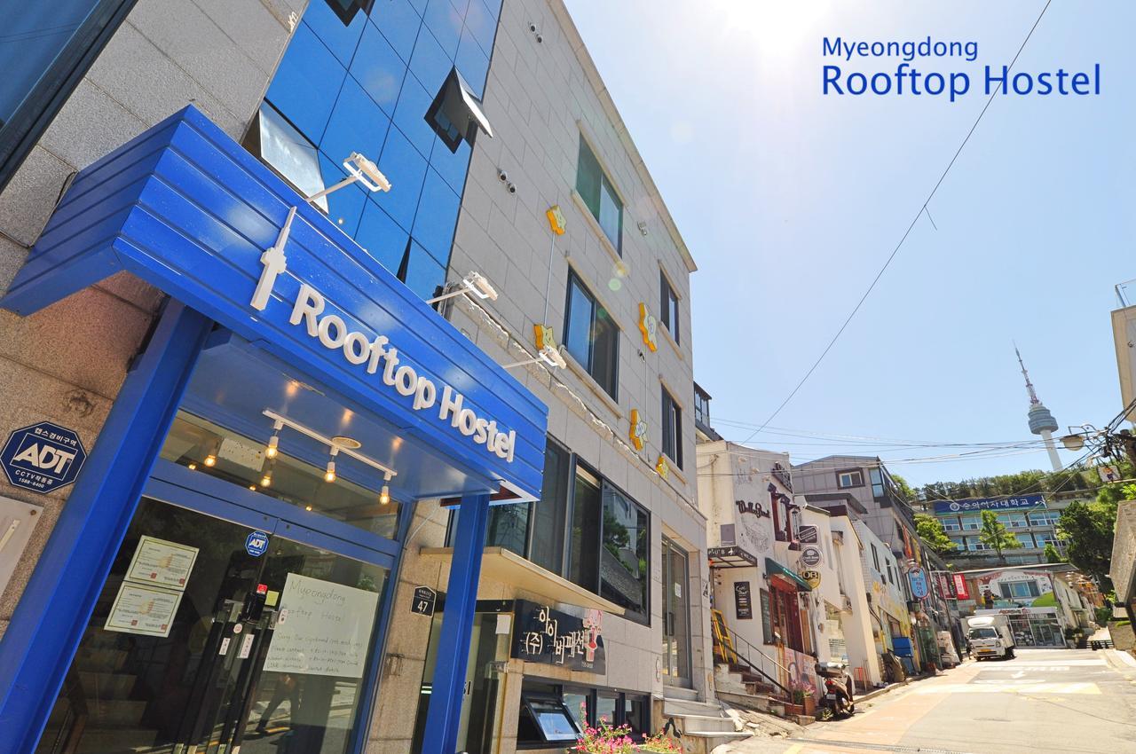 Myeongdong Rooftop Hostel Σεούλ Εξωτερικό φωτογραφία